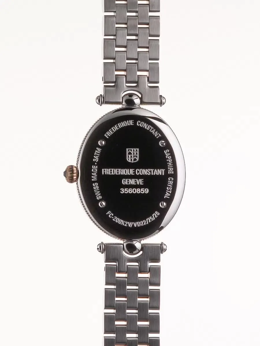 Classics Art Deco Oval Watch FC-200MPW2V2B | Frederique Constant